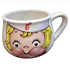 Campbells Soup Company 1998 Houston Harvest Vintage Collectible Kid Soup Mug